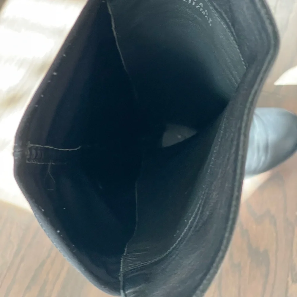 STUART WEITZMAN 5050 NAPPA LEATHER BACK STRETCH OTK BOOTS SIZE 11